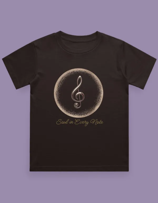 Soulful Music Kids T-Shirt - Image 5