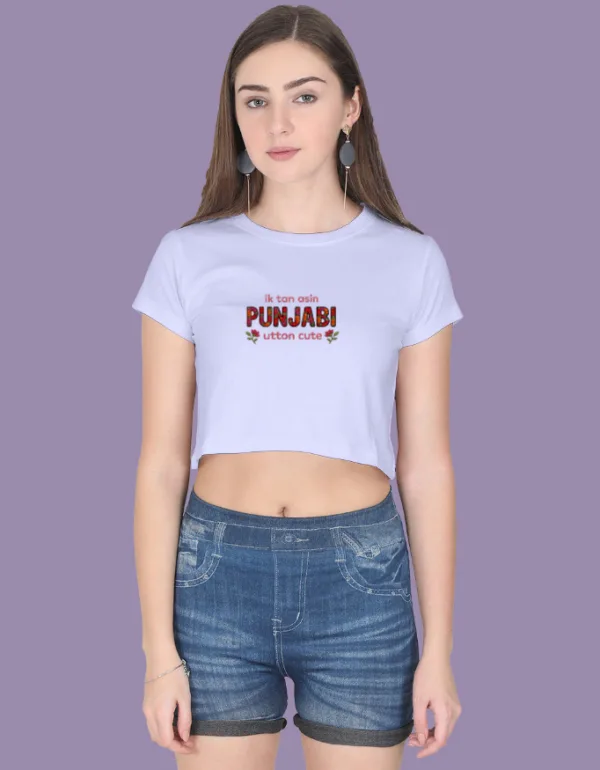 Cute Punjabi Crop Top - Image 7