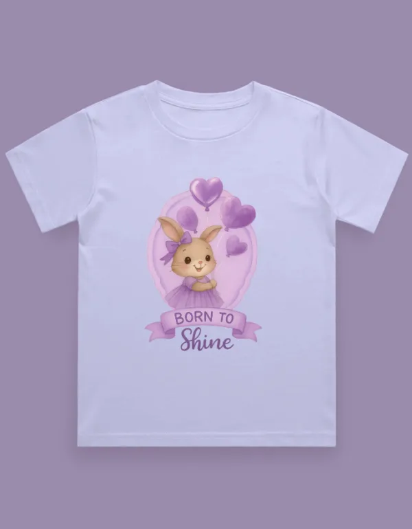 Born To Shine Kids T-Shirt - Image 4