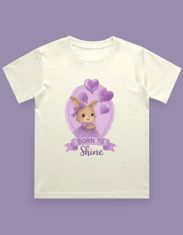 Born To Shine Kids T-Shirt - Image 6