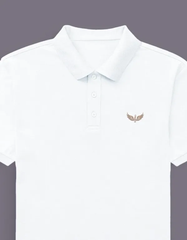 Treble Clef with Wings Embroidered Polo - Image 3