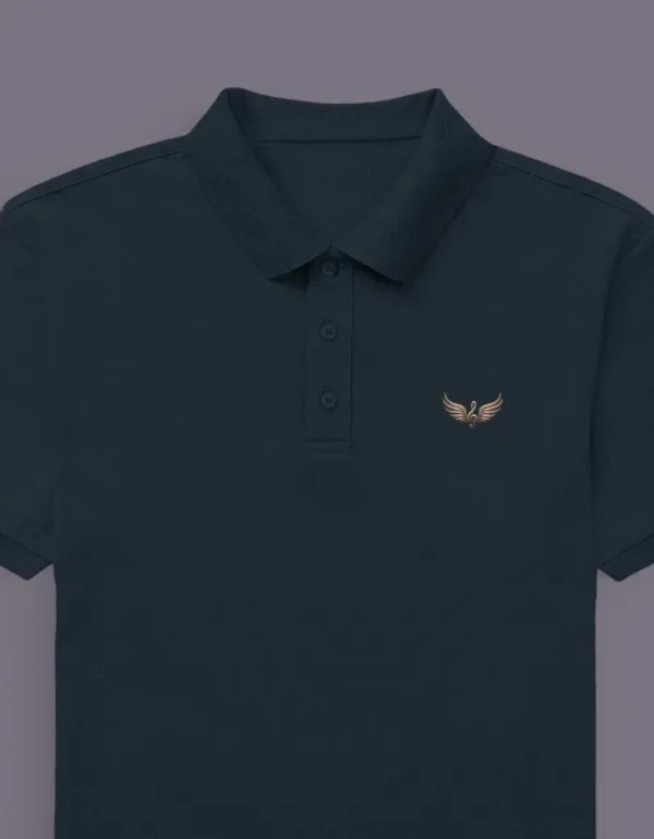 Treble Clef with Wings Embroidered Polo - Image 5