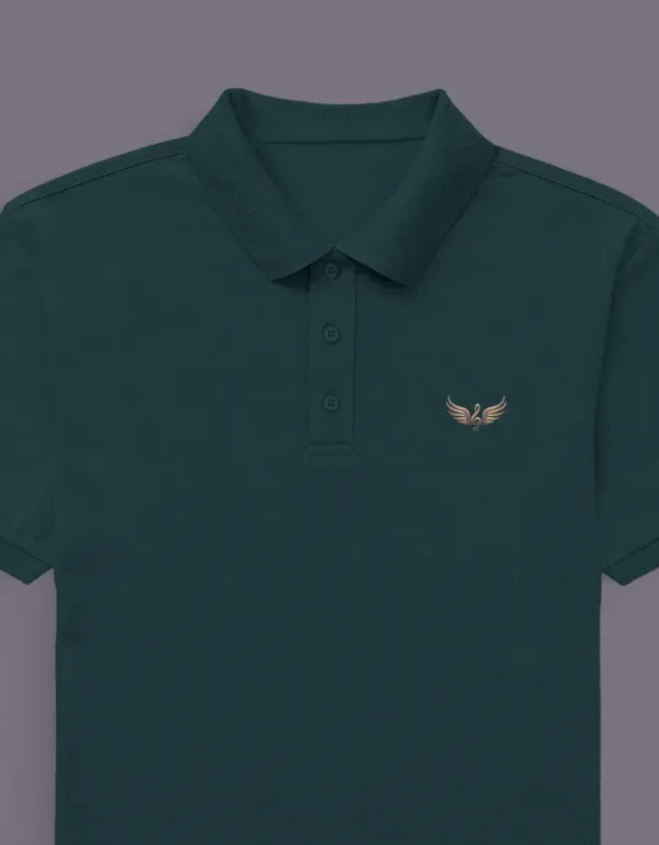 Treble Clef with Wings Embroidered Polo - Image 8