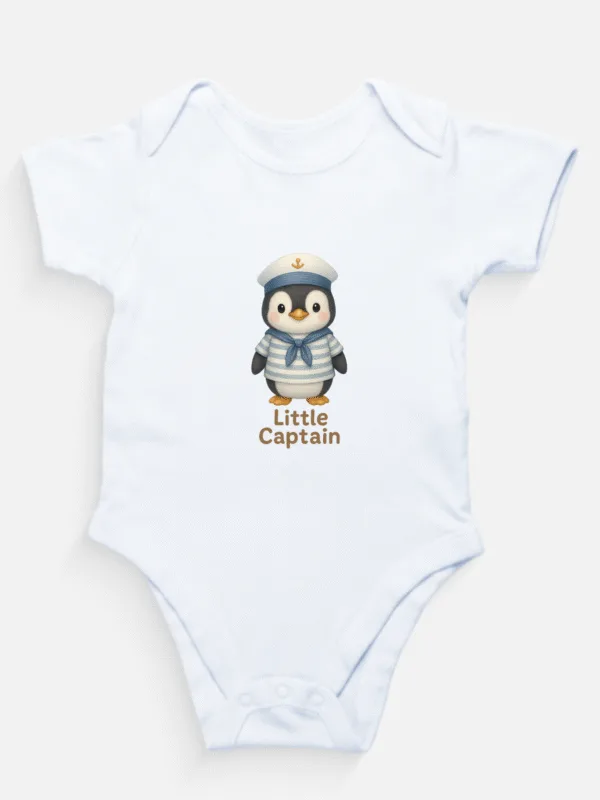Little Captain Baby Romper - Image 2