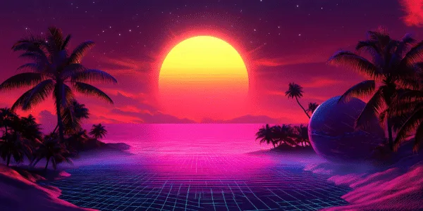 Sunset Gaming Pad - Image 2
