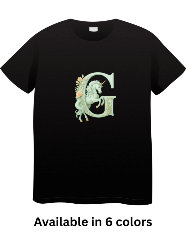 Letter G Unicorn T-Shirt