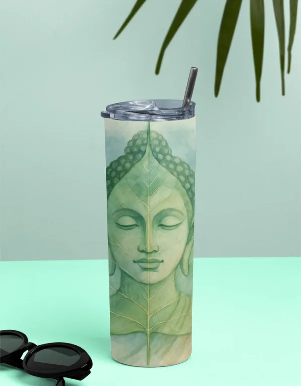 Leaf of Light Yoga Tumbler