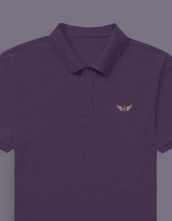 Treble Clef with Wings Embroidered Polo - Image 2