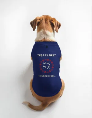 Treats First Dog T-Shirt