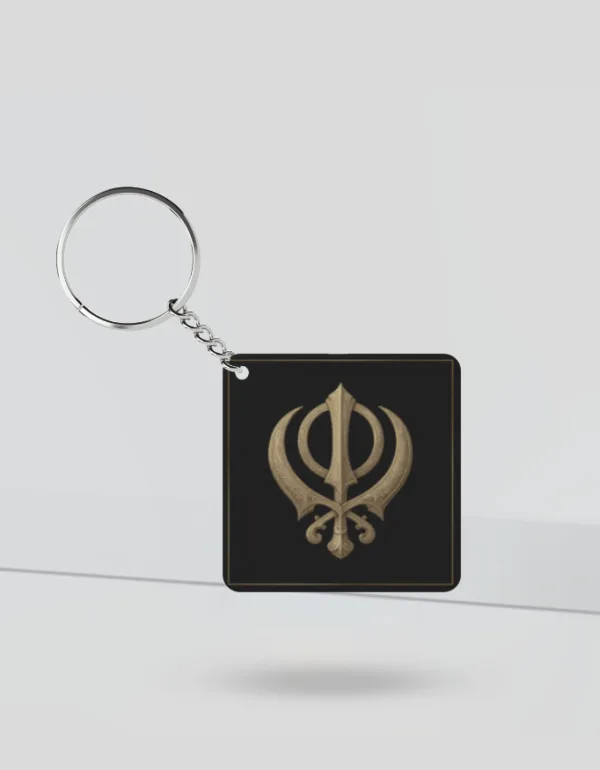 Ik Onkar and Khanda Keychain - Image 3
