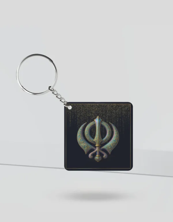 The Fearless Singhni and Khanda Keychain - Image 3