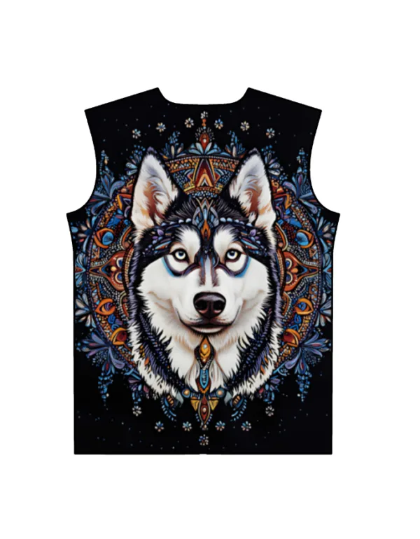 Husky Love Sleeveless Tee - Image 2