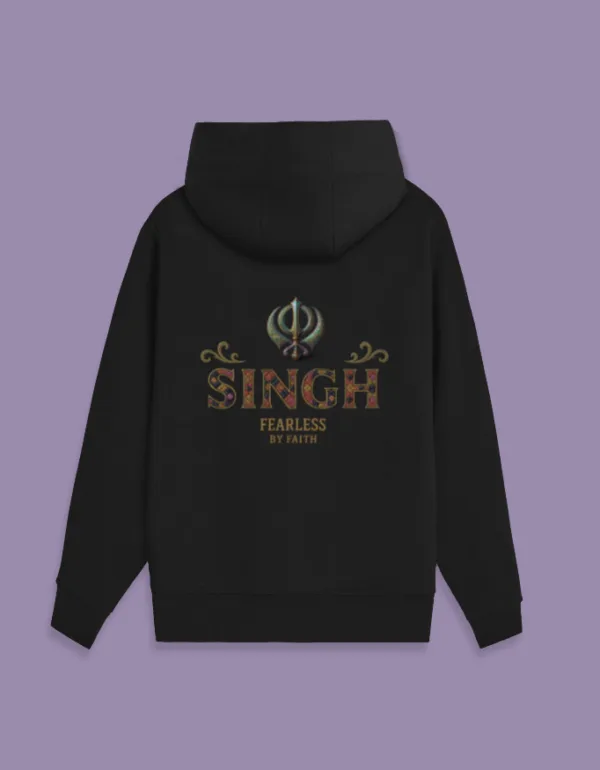 Fearless Singh Unisex Zip Hoodie