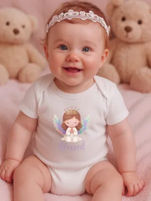 Blessed Girl Baby Romper