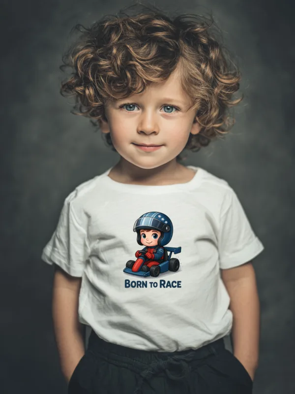 Born To Race Kids T-Shirt