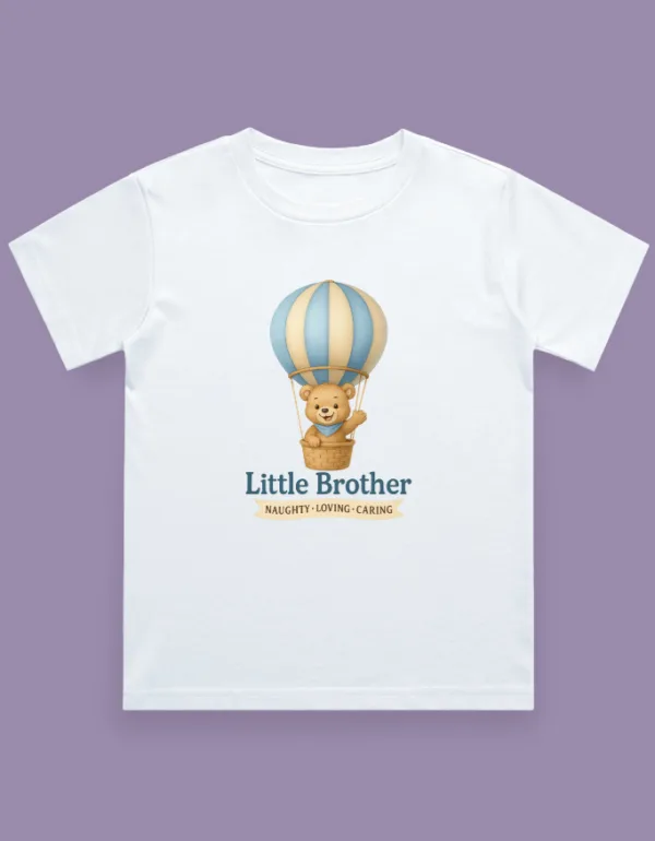 Little Brother Kids T-Shirt - Image 2
