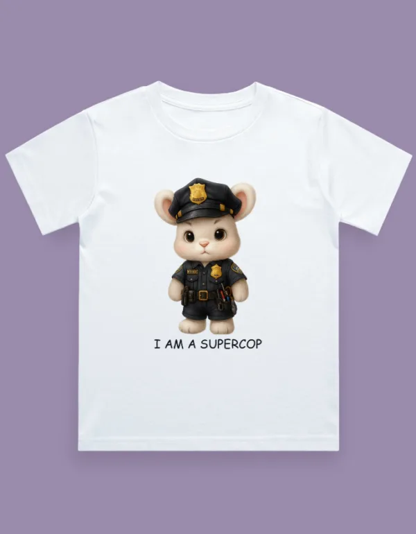 Supercop Kids T-Shirt - Image 2