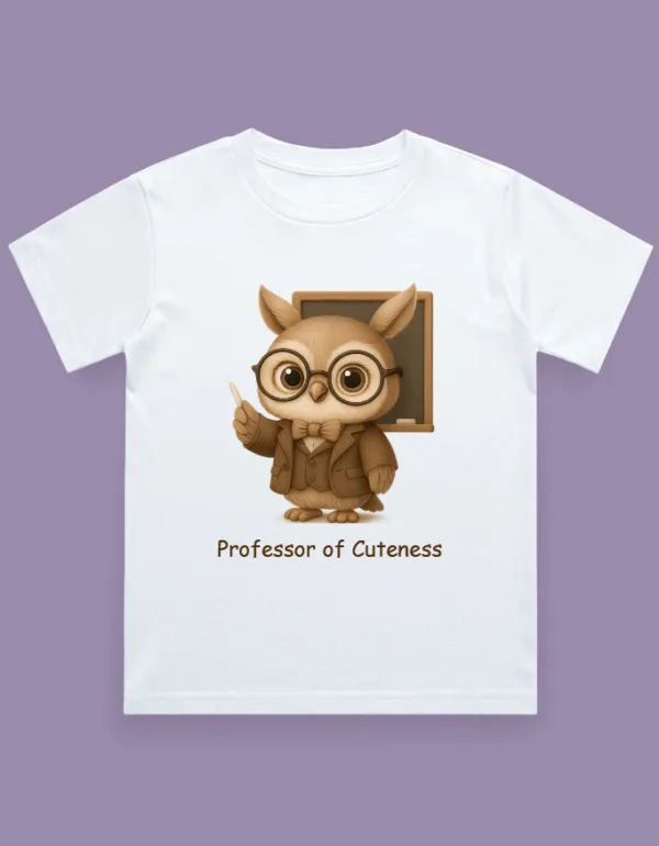 Professor of Cuteness T-Shirt - Image 2
