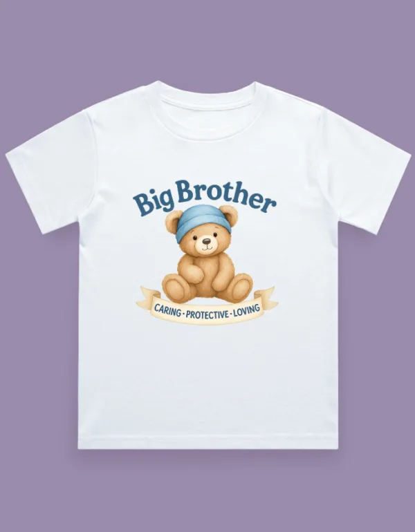 Loving Big Brother Kids T-Shirt - Image 2