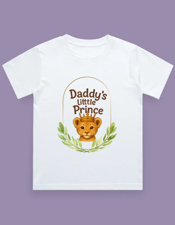 Daddy's Little Prince T-Shirt - Image 2