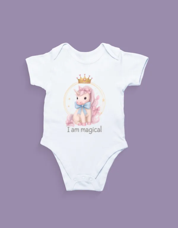 I Am Magical Baby Romper - Image 2