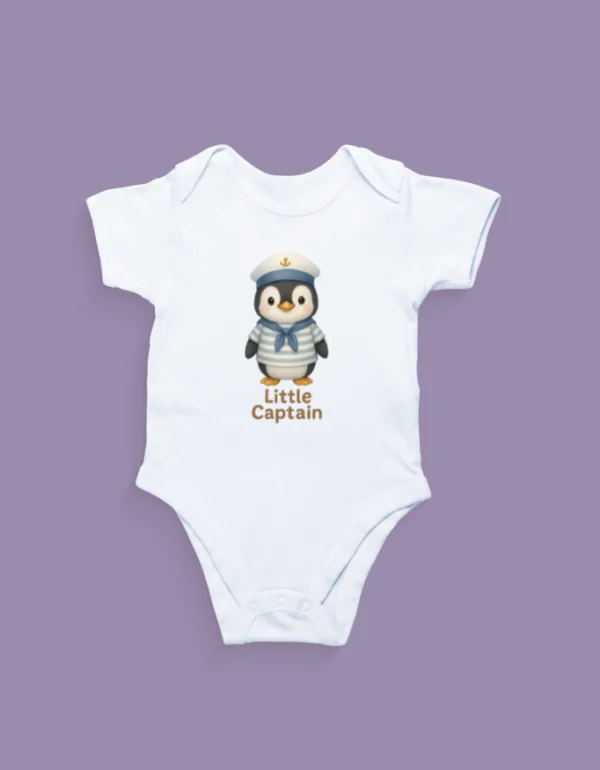 Little Captain Baby Romper - Image 2