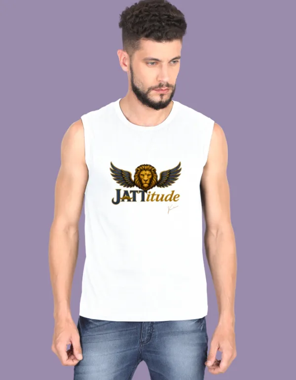 Jattitude Sleeveless T-Shirt - Image 2