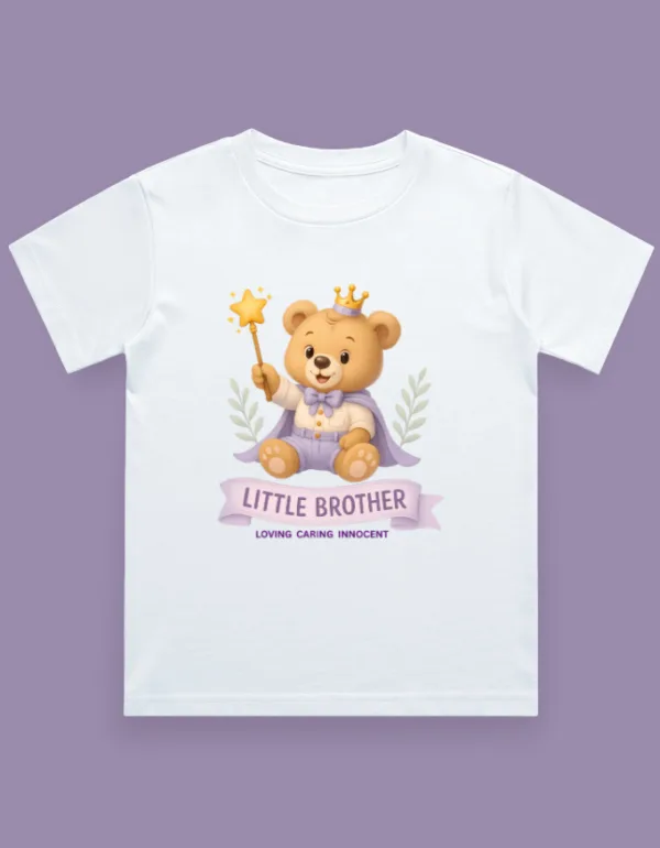 Little Brother Kids T-Shirt - Image 2