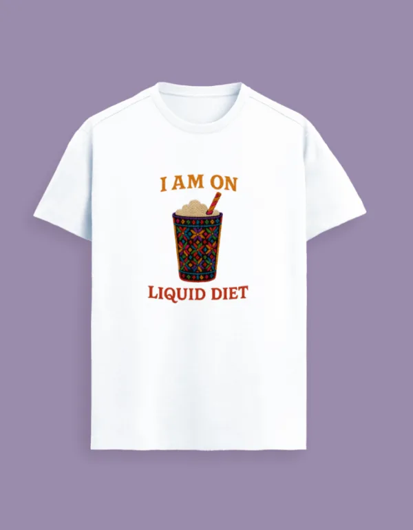 I am on Liquid Diet T-Shirt - Image 2