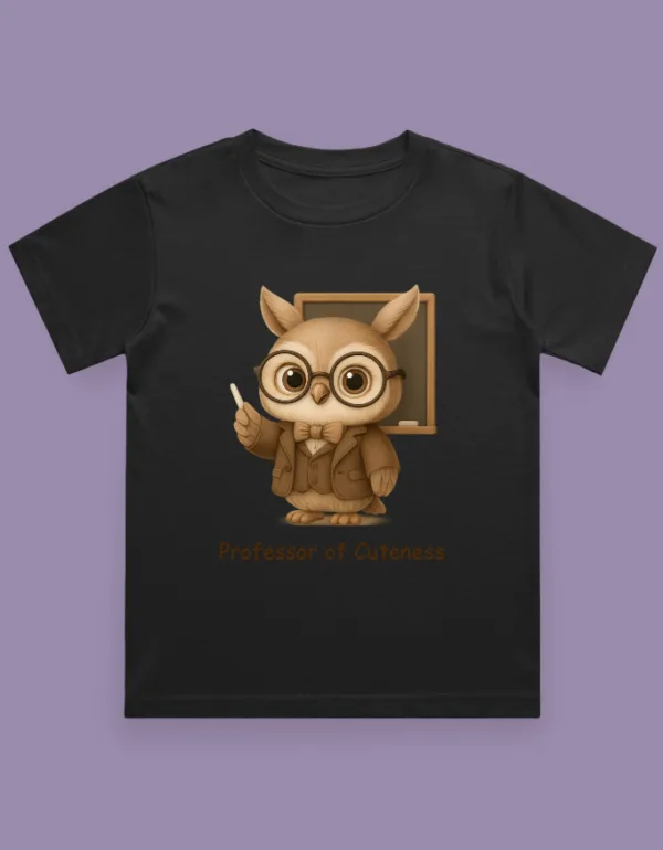 Professor of Cuteness T-Shirt - Image 3