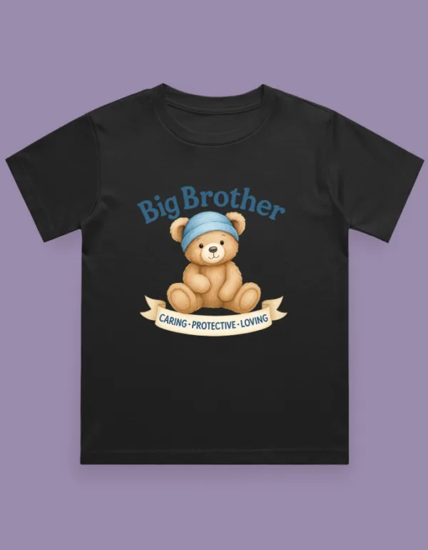 Loving Big Brother Kids T-Shirt - Image 3