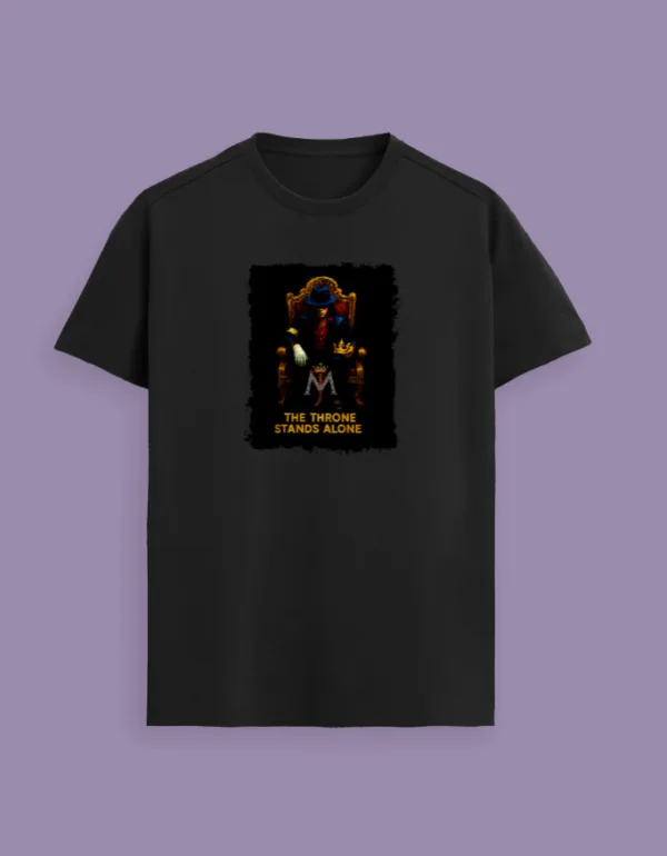 MJ - The Throne Stands Alone T-Shirt - Image 2