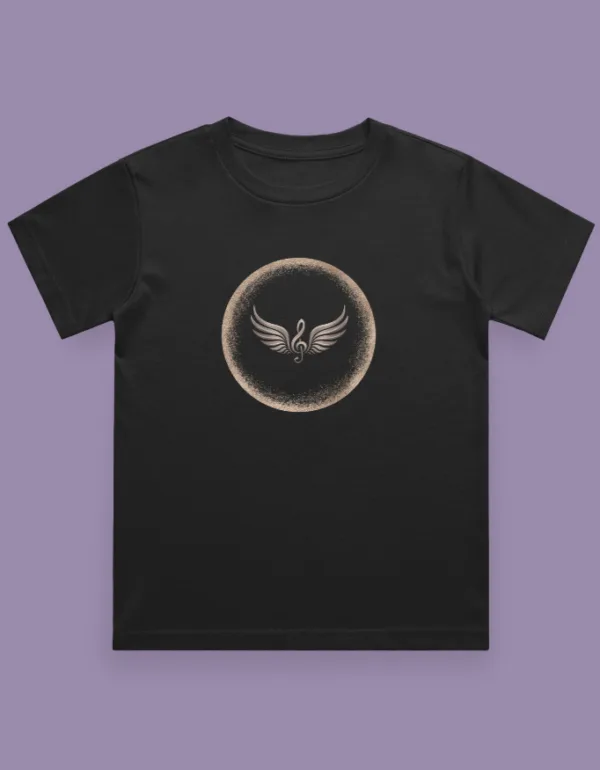 Wings of Music Kids T-Shirt - Image 3