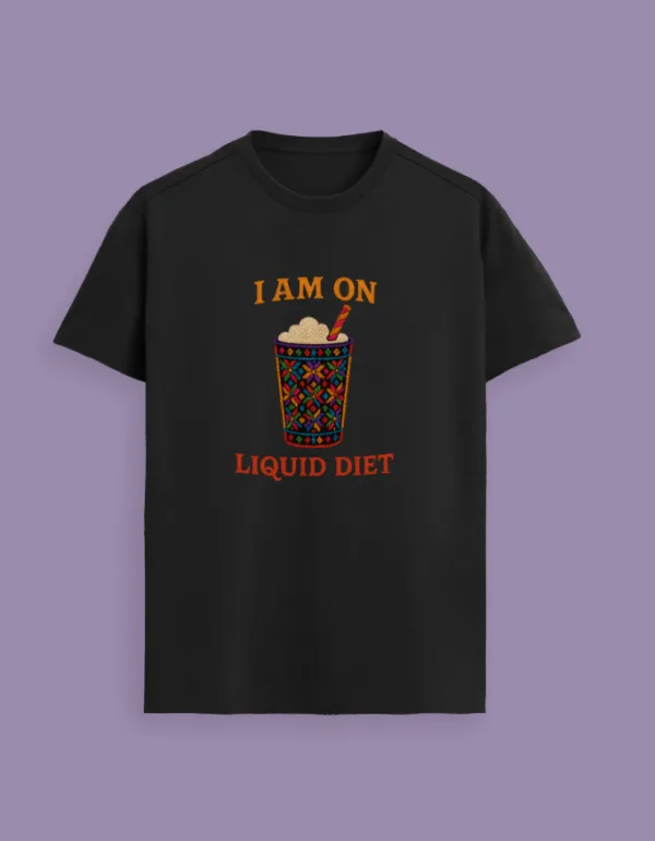 I am on Liquid Diet T-Shirt - Image 3