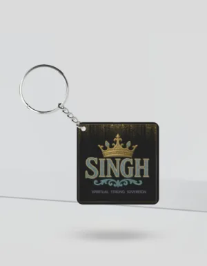 Royal Singh and Khanda Keychain