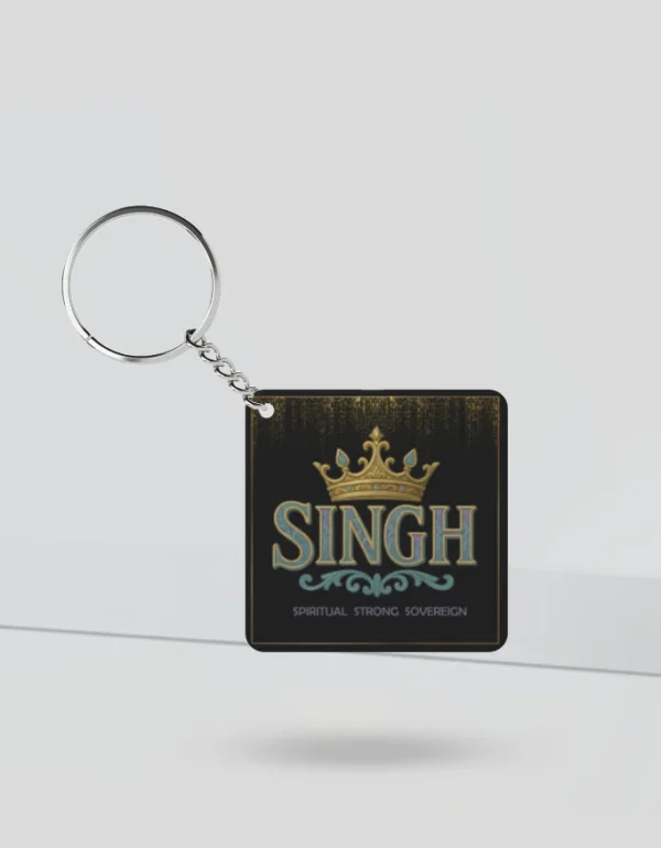 Royal Singh and Khanda Keychain
