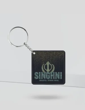 The Fearless Singhni and Khanda Keychain