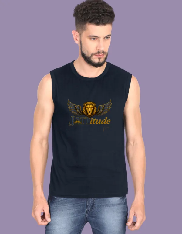 Jattitude Sleeveless T-Shirt - Image 4