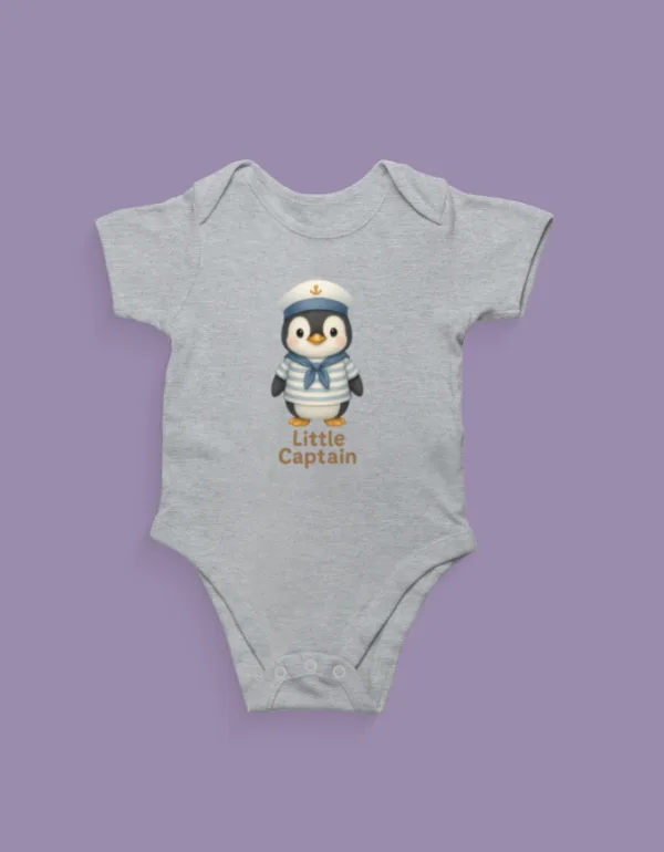 Little Captain Baby Romper - Image 3