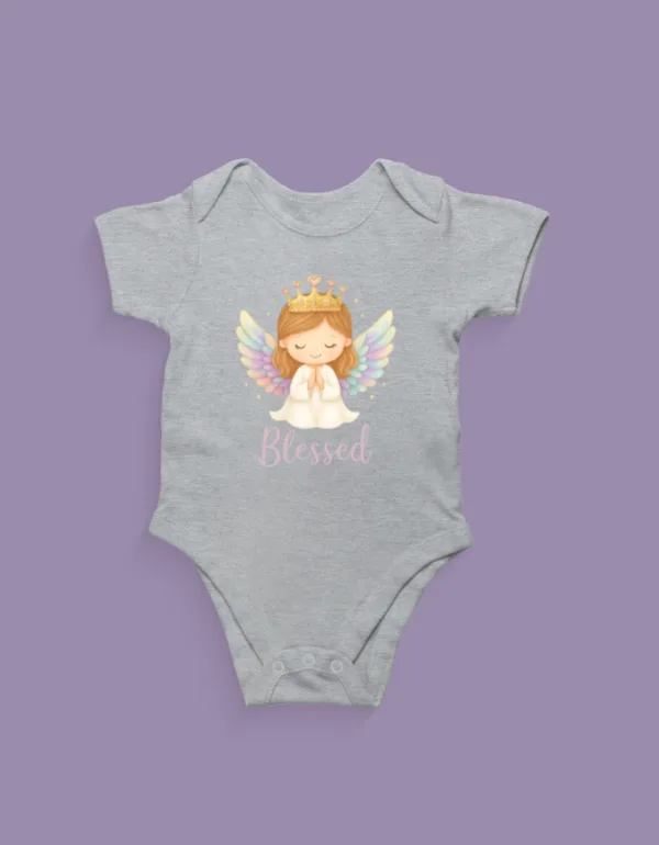 Blessed Girl Baby Romper - Image 3