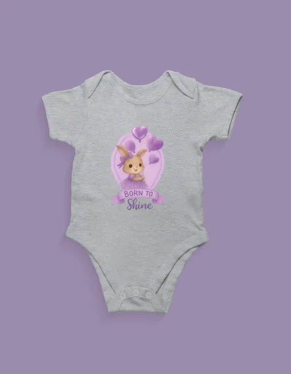Born to Shine Baby Romper - Image 3