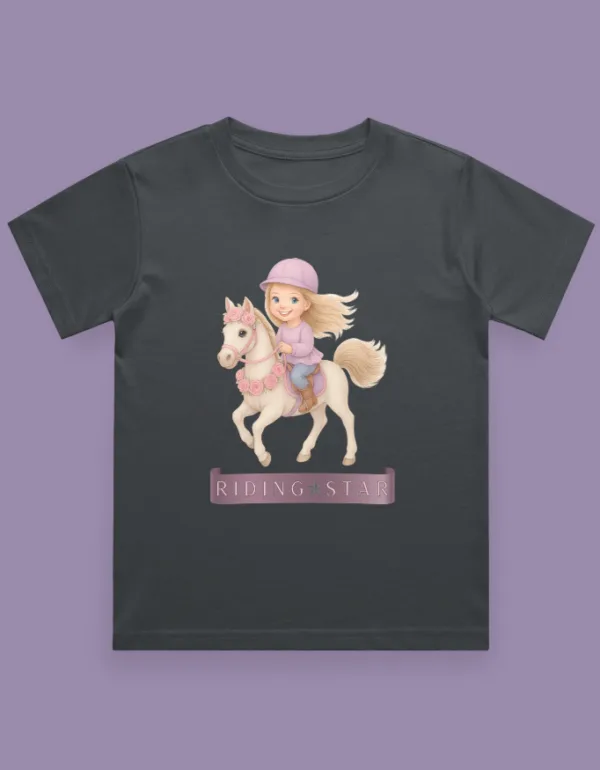 Riding Star Kids T-Shirt - Image 7