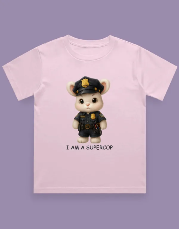 Supercop Kids T-Shirt - Image 3