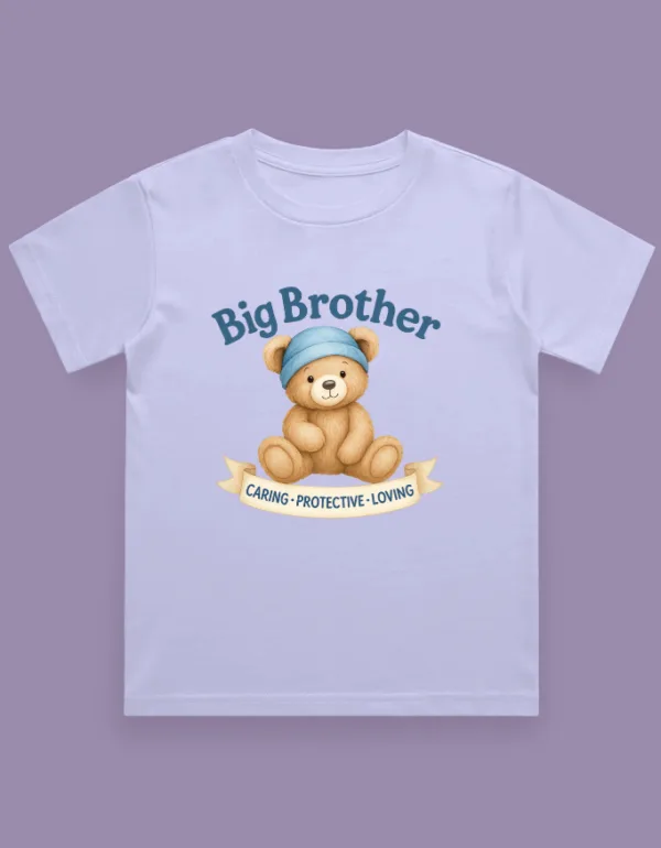 Loving Big Brother Kids T-Shirt - Image 4
