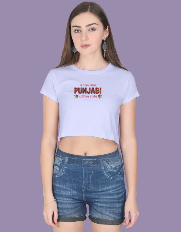 Cute Punjabi Crop Top - Image 6