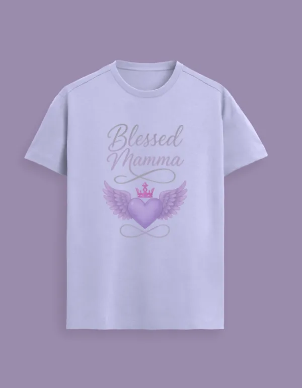 Blessed Mamma T-Shirt - Image 5