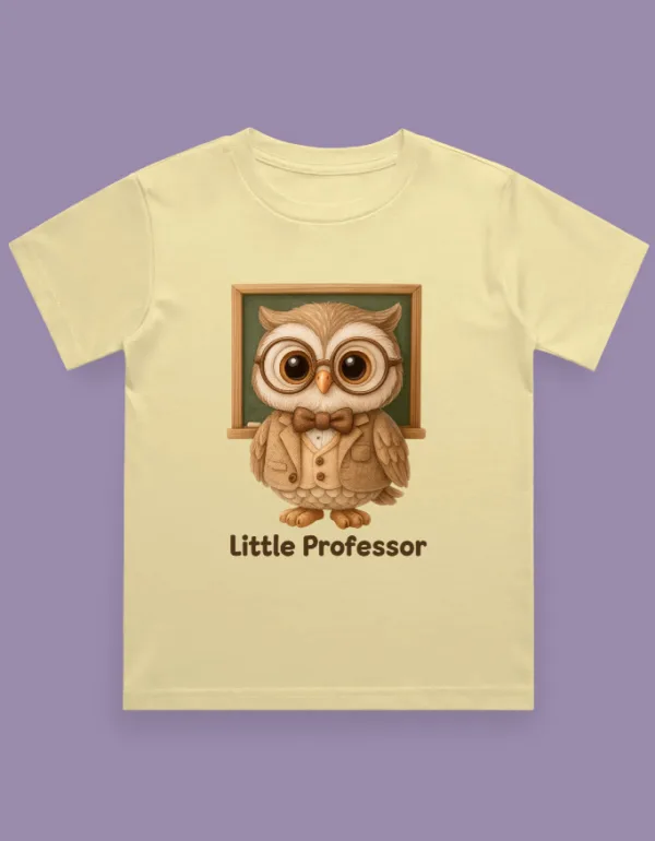 Little Professor Kids T-Shirt - Image 4