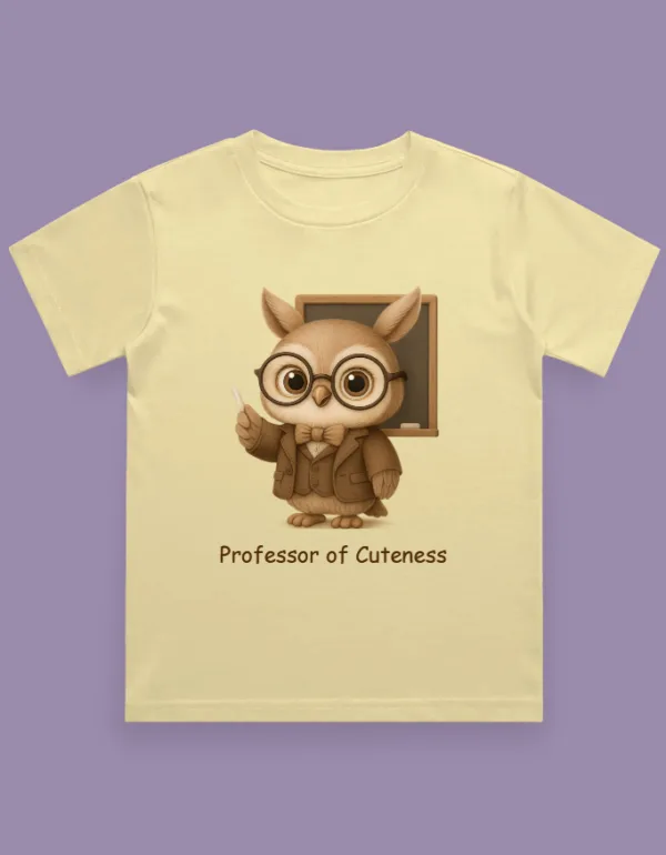 Professor of Cuteness T-Shirt - Image 4