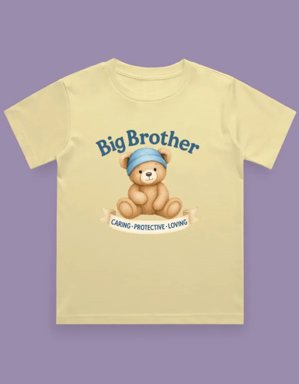 Loving Big Brother Kids T-Shirt - Image 5