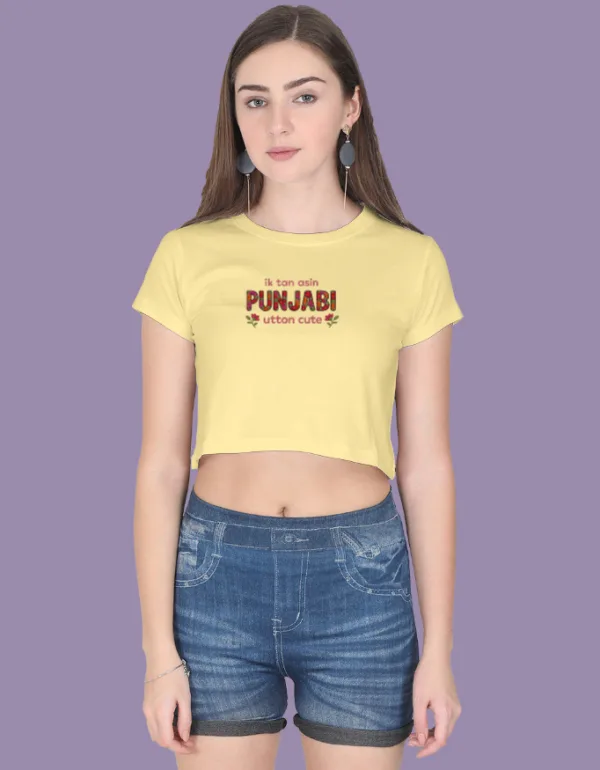 Cute Punjabi Crop Top - Image 7